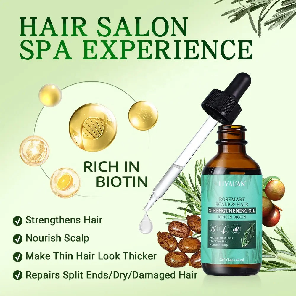 Rosemary Scalp & Hair Growth Oil