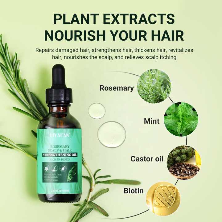 Rosemary Scalp & Hair Growth Oil