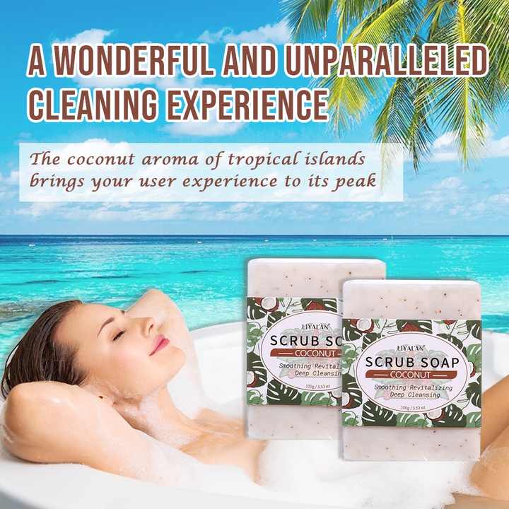 Coconut Exfoliating Soap Bar