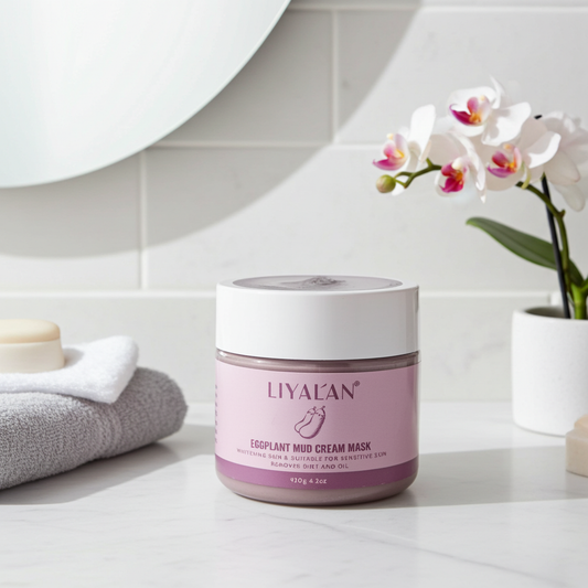 Eggplant Deep Cleansing Mud Cream Mask