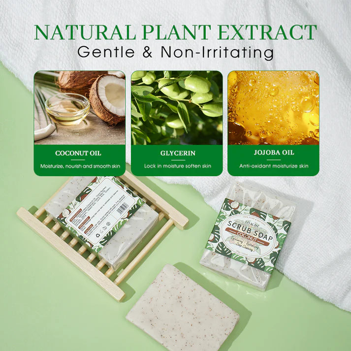 Coconut Exfoliating Soap Bar